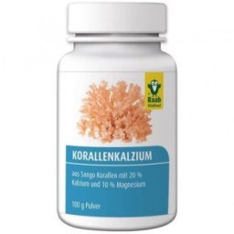 Calciu coral 600mg 80 capsule 48g Raab