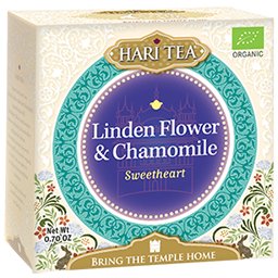 Ceai premium Hari Tea - Sweetheart - tei si musetel bio 10dz x 2g