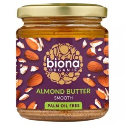 Crema de migdale smooth bio 170g Biona