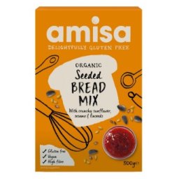 Mix pentru paine fara gluten cu seminte eco 500g