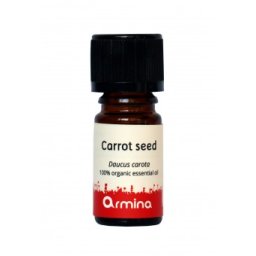 ULEI ESENTIAL DE SEMINTE DE MORCOV (DAUCUS CAROTA) BIO 5ML ARMINA