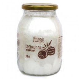Ulei de cocos virgin presat la rece bio 1 l Dragon Superfoods