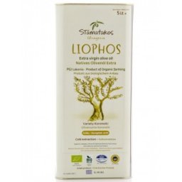 Ulei de masline extravirgin liophos bio 5l Stamatakos Olivegrove