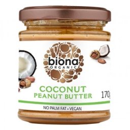 Crema de arahide si cocos bio 170g Biona