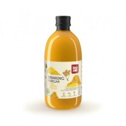 Otet de mere pentru baut cu ghimbir si turmeric eco 500ml Lima
