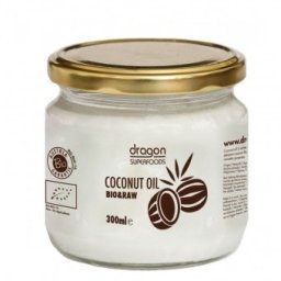 Ulei de cocos virgin presat la rece bio 300ml Dragon Superfoods