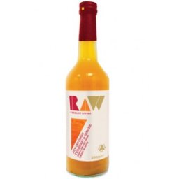 Otet de baut din cidru de mere cu turmeric si ghimbir bio 500ml Raw Health
