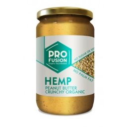 Unt de arahide si seminte de canepa eco 350g Profusion