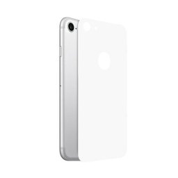 Folie Sticla Tempered Glass iPhone 8+ white fullcover back
