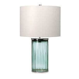 Veioză vintage nichel și sticlă verde Reno, E27, 1x60W, H:604 mm, QN-RENO-GREEN-PN