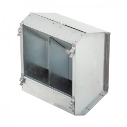 Hrănitoare metalică pentru iepuri, 3 litri