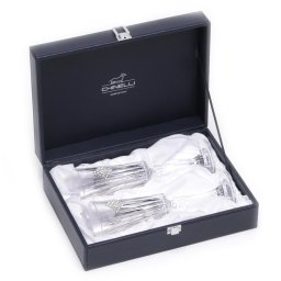 Set 2 pahare Regina Rombo by Chinelli - made in Italy