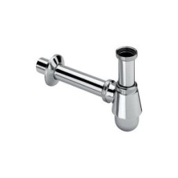 Sifon bideu cu recipient decantor din alama cromata Viega