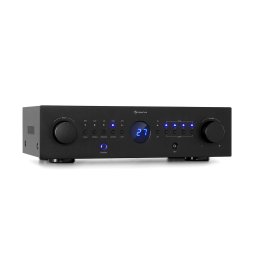 Auna AMP-CD950 DG, amplificator digital multicanal, 8 x 100 W, BT, opt. intrare, telecomandă (AV2-CD950DG-BK)