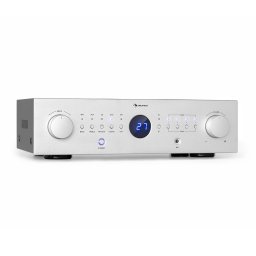 Auna AMP-CD950 DG, amplificator digital multicanal, 8 x 100 W, BT, opt. intrare, telecomandă (AV2-CD950DG-SI)