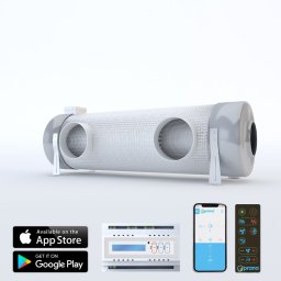 SISTEM DE VENTILATIE CU RECUPERARE DE CALDURA PRANA 340S PLUS