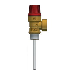 Supapa de siguranta presiune temperatura - 90 grade celsius 6bar - 3 4