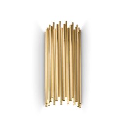 Aplică design Pan Ap2, 2xE14, H:58 cm, metal auriu