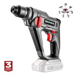 Rotopercutor, SDS Plus, 18V Li-ion (acumulator neinclus), 0.8 J, Graphite Energy