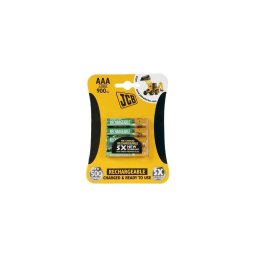 JCB-HR31000RC-4B - 4 buc Baterii reîncărcabile AAA NiMH/900mAh/1,2V