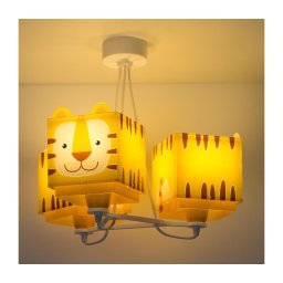 Dalber 64567 - Lustră copii LITTLE TIGER 3xE27/60W/230V