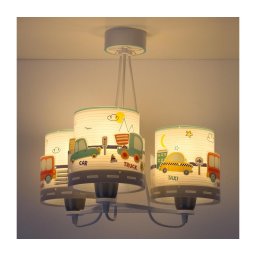 Dalber 61687 - Lustră copii BABY TRAVEL 3xE27/60W/230V