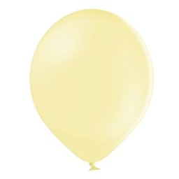 Set 50 baloane latex macaron galben 30 cm
