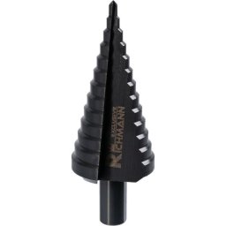 Burghiu pentru metal, in trepte, nitrura de titan, 4-39 mm, Richmann Exclusive