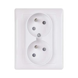 Priză dublă FRENCH 250V/16A