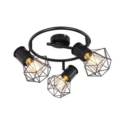 Globo 54017-3 - Lampă spot PRISKA 3xE27/40W/230V