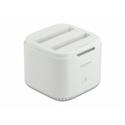 Docking Station USB-C 3.2 pentru 2 x 2.5" SATA HDD / SSD cu functia de Clona, Delock 63084