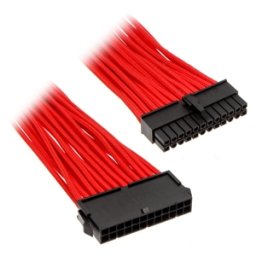 Cablu prelungitor Phanteks 24 pini ATX, 50cm, Red, PH-CB24P_RD