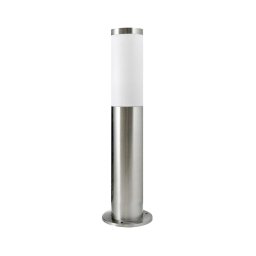 Lampă de exterior LIVIA 1xE27/10W/230V 45 cm IP44 argintie
