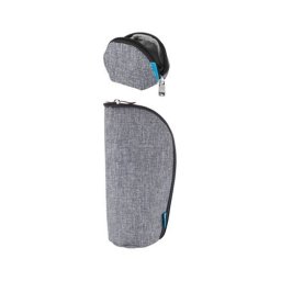 Husa pentru biberon si suzeta Nuvita MyMia - Original Grey