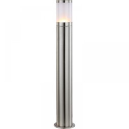 Ministâlp exterior Xeloo 32016, inox, plastic alb, IP44, 1xE27