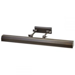 Aplică tablou cu îmbinări reglabile Chawton Large, bronz inchis, L:65cm, pentru 4 becuri E14, CHAWTON-PLL-DB