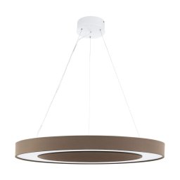Corp circular suspendat Ring LED DALI, textil alb/negru/taupe/cappuccino, 3000K/4000K, Ø480/Ø580/Ø780/Ø980/Ø1100