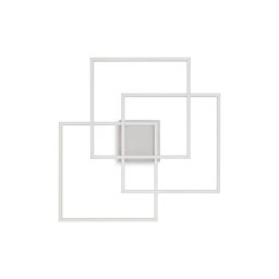 Plafoniera living Frame-2 PL, 35W LED, 2800 lumeni, L:590 mm H:90 mm, alba