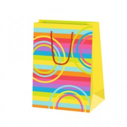 SACOSA CADOU, HARTIE, DIMENSIUNI 17X22,5X9,2 CM , MIX IT