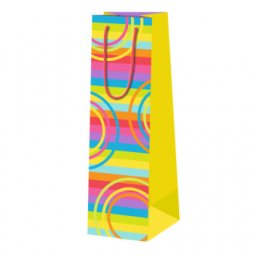 SACOSA CADOU, HARTIE, DIMENSIUNI 10,5X36X10,5 CM , MIX IT