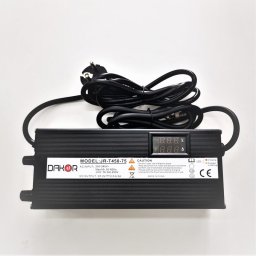Incarcator lent/rapid cu reglaj de la 2A la 6A, pentru acumulatori li-ion 60V nominal, 67,2V max