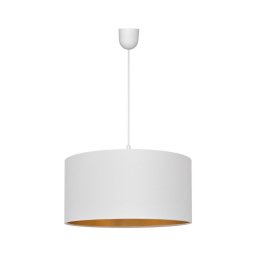 Lustră pe cablu ALBA 1xE27/15W/230V d. 40 cm alb/auriu