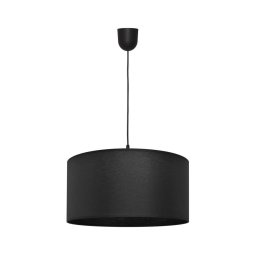 Lustră pe cablu ALBA 1xE27/15W/230V d. 40 cm neagră