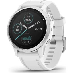Ceas Smartwatch Garmin Fenix 6S, 42 mm, HR, GPS, White