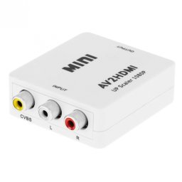 Convertor 3 x RCA (composite) CVBS + audio la HDMI, KOM0983