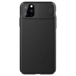 Husa telefon Silicon iPhone 11 Pro Black Camera Protection