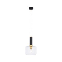 Jupiter 1846 - VA1 - Lustră pe cablu VANES 1xE27/60W/230V alamă/negru