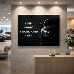 Tablou Motivational - I See, I Want, I Get