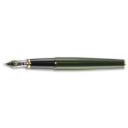 STILOU EVERGREEN GOLD, PENITA M DIN OTEL INOXIDABIL, CORP METALIC LACUIT, VERDE MASLINIU, ACCESORII AURII