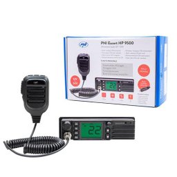 Statie Radio CB PNI Escort HP 9500 Auto Squelch12v 24v 1DIN Difuzor Frontal * Editie noua 2025 *